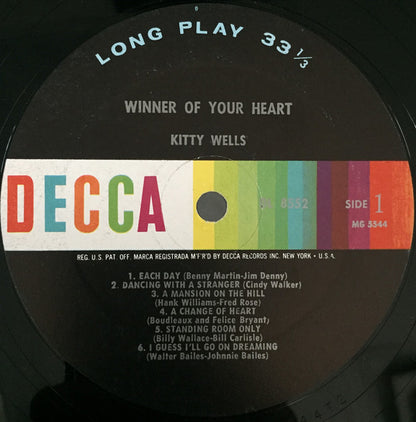 Kitty Wells - Winner Of Your Heart