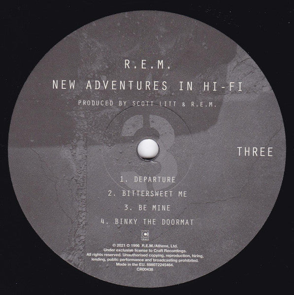 R.E.M. - New Adventures In Hi-Fi – Five Buck Bin