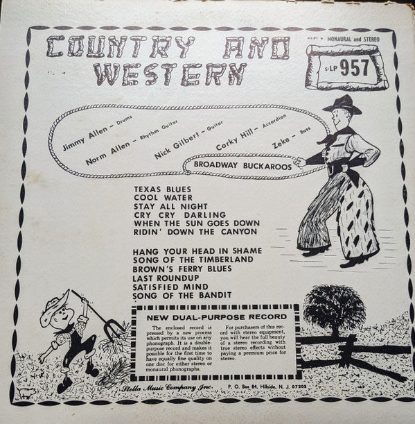 The Broadway Buckaroos - Country And Western