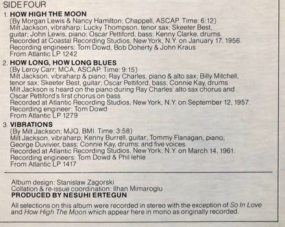 The Art Of Milt Jackson - The Atlantic Years - secondary