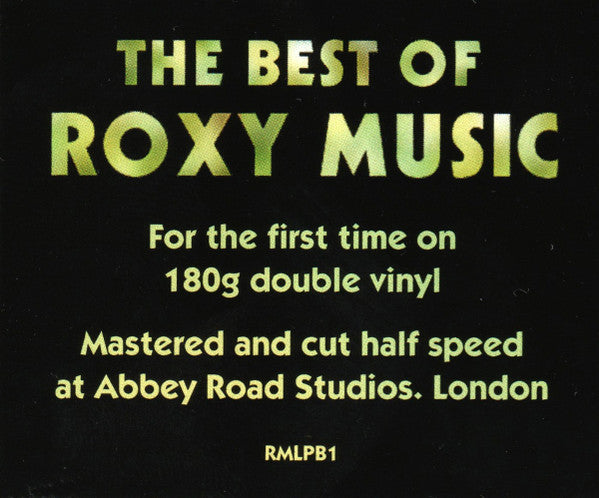 The Best Of Roxy Music - secondary