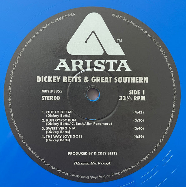 Dickey Betts & Great Southern - secondary