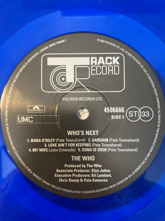 Who's Next - secondary