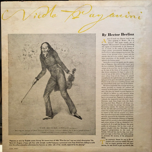 Niccolò Paganini, Arthur Grumiaux, Franco Gallini, Orchestre Des Concerts Lamoureux - Concerto No. 4 In D Minor / Concerto No. 1 In D Major