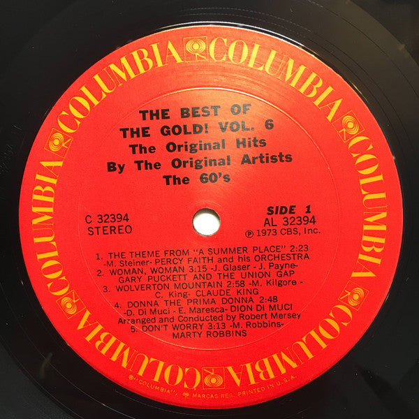 The Best Of The Gold! 60's - Vol. 6 - secondary