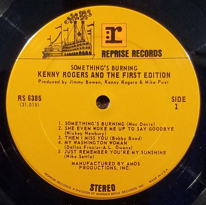 Kenny Rogers & The First Edition - Something's Burning