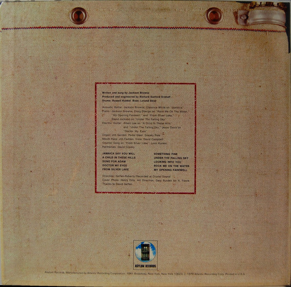 Jackson Browne - secondary