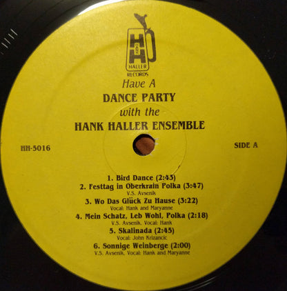 Hank Haller Ensemble - Have A Dance Party