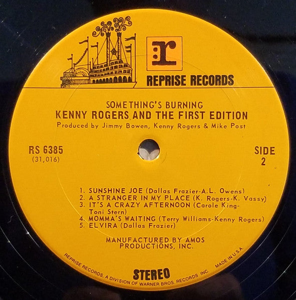Kenny Rogers & The First Edition - Something's Burning