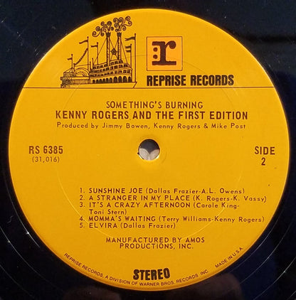 Kenny Rogers & The First Edition - Something's Burning