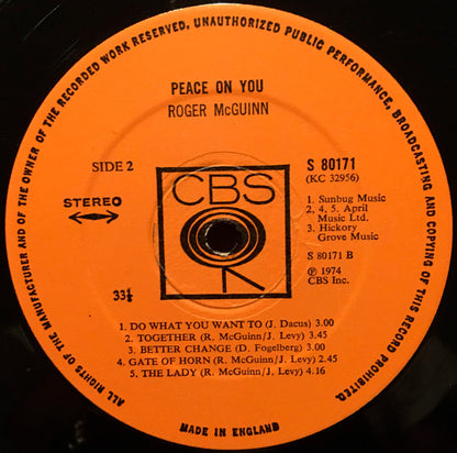 Peace On You - secondary