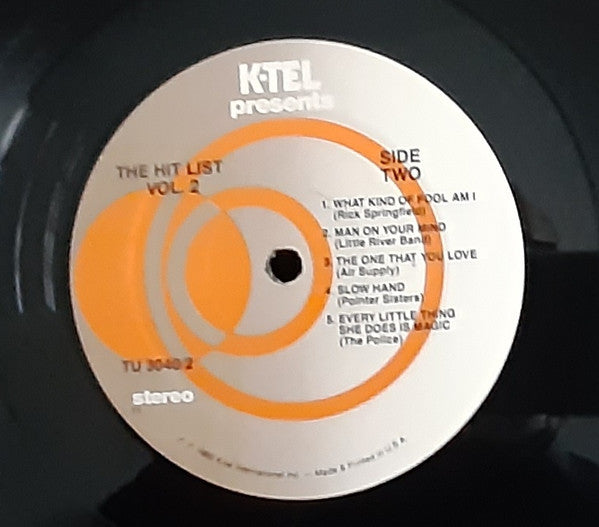 The Hit List - secondary