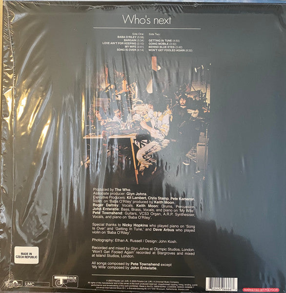 Who's Next - secondary