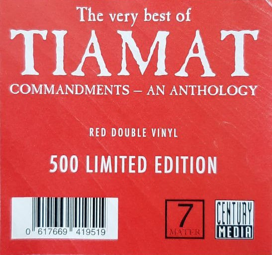 Commandments - An Anthology - secondary