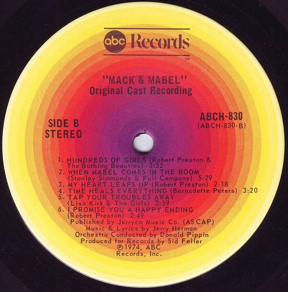 Mack & Mabel (Original Cast Recording) - secondary