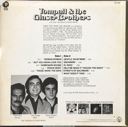 Tompall Glaser & The Glaser Brothers - Sing Great Hits From Two Decades