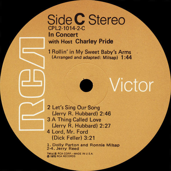 In Concert With Host Charley Pride - secondary
