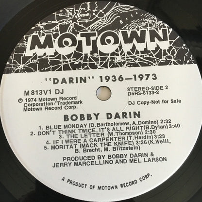 Bobby Darin - Darin 1936 - 1973