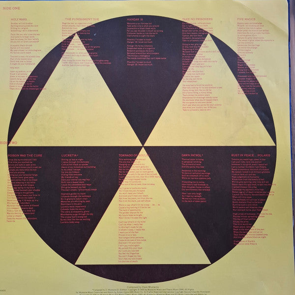 Rust In Peace - secondary