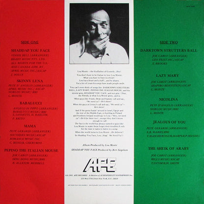 Lou Monte - Shaddap You Face