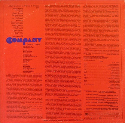 "Company" Original Broadway Cast - Company (A Musical Comedy) (Original Cast Recording)
