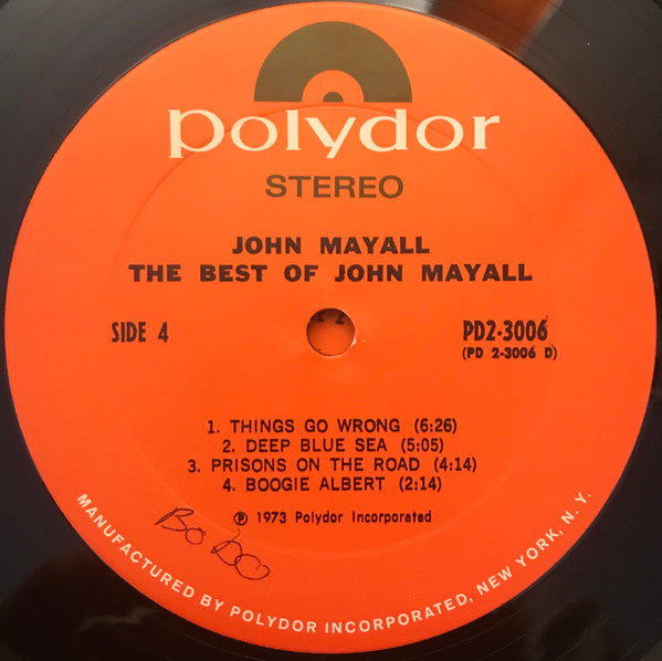 The Best Of John Mayall - secondary