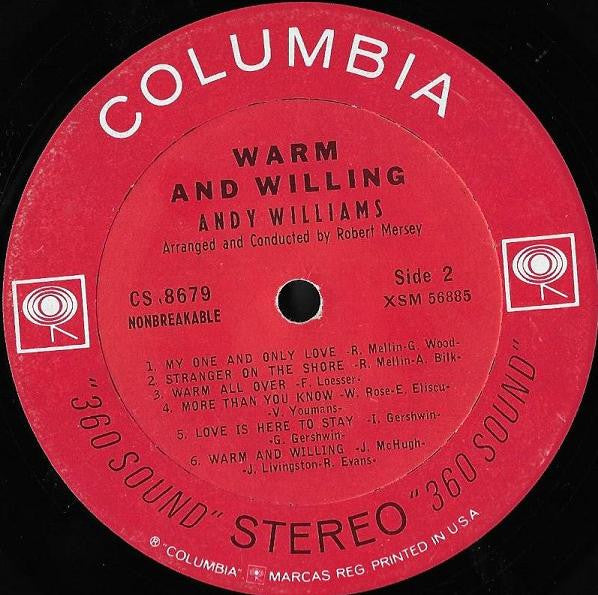 Andy Williams - Warm And Willing