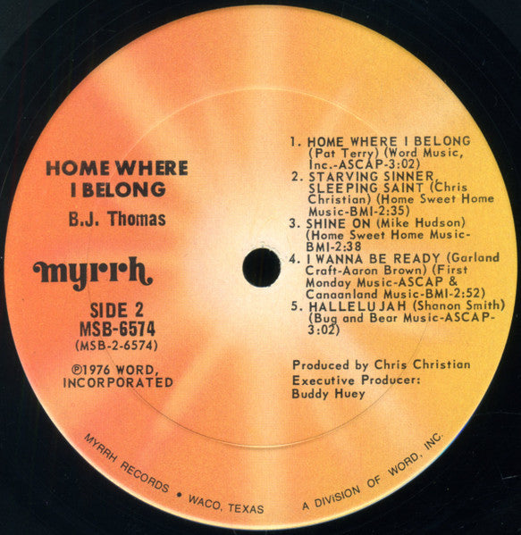 Home Where I Belong - secondary