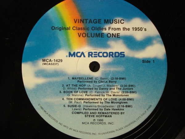 Vintage Music Volume One - secondary