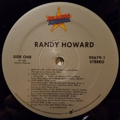 Randy Howard - secondary