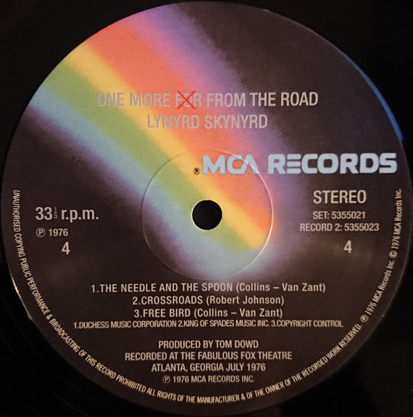 One More From The Road - secondary