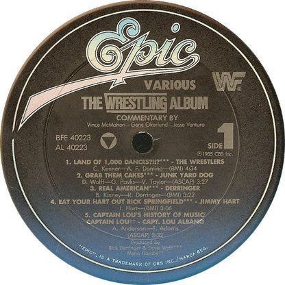 The Wrestling Album - secondary
