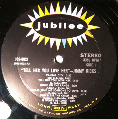 Tell Her You Love Her - secondary