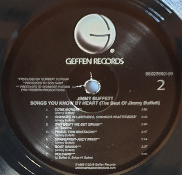 Songs You Know By Heart - Jimmy Buffett's Greatest Hit(s) - secondary