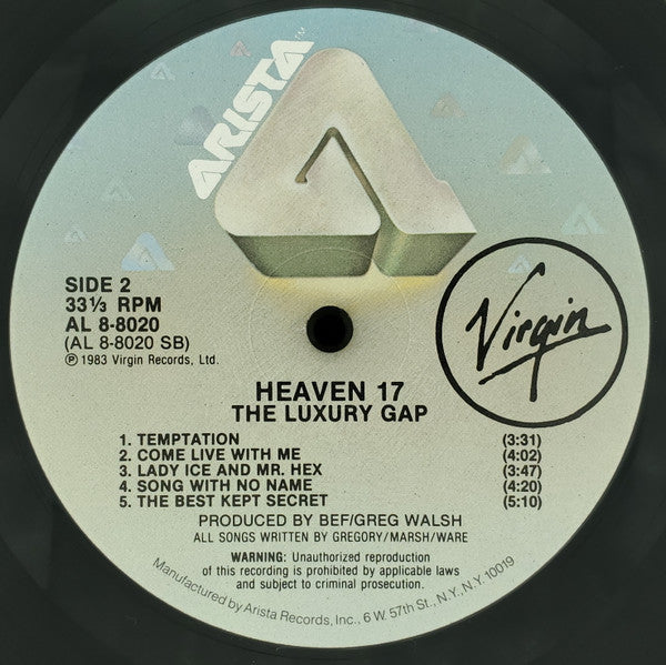 Heaven 17 - The Luxury Gap