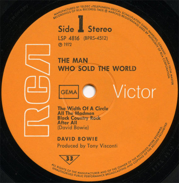 The Man Who Sold The World - secondary