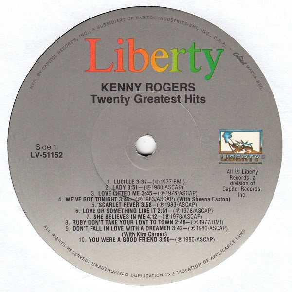 Twenty Greatest Hits - secondary