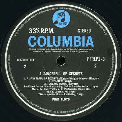 A Saucerful Of Secrets - secondary