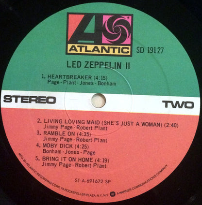 Led Zeppelin II - secondary