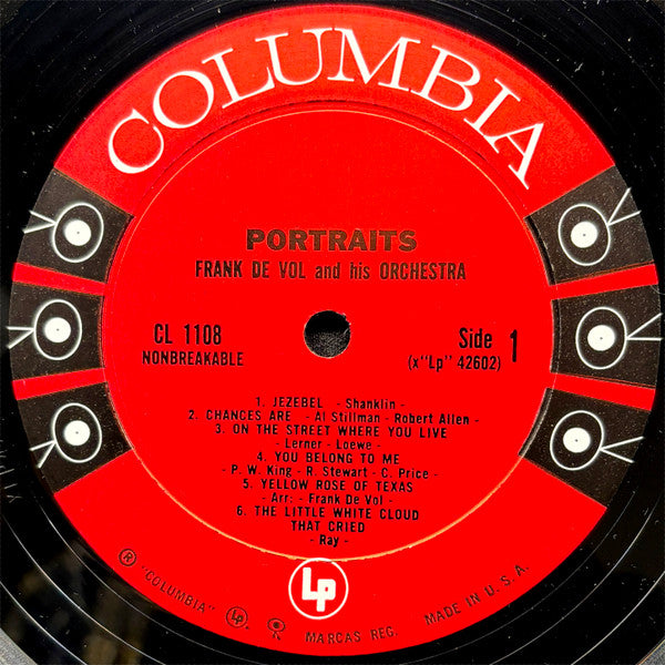 Frank De Vol And His Orchestra - Portraits