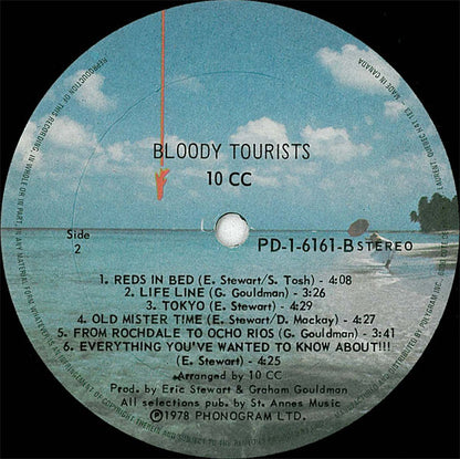 10cc - Bloody Tourists