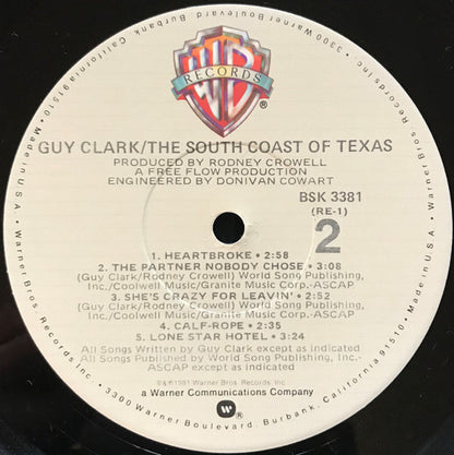 Guy Clark - The South Coast Of Texas