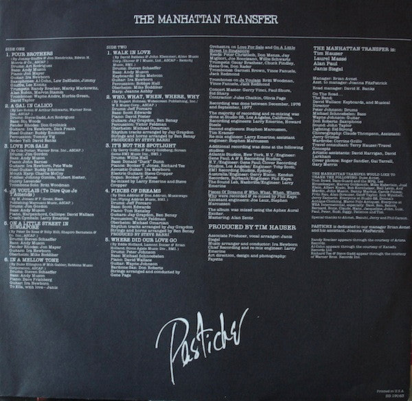 Pastiche - secondary