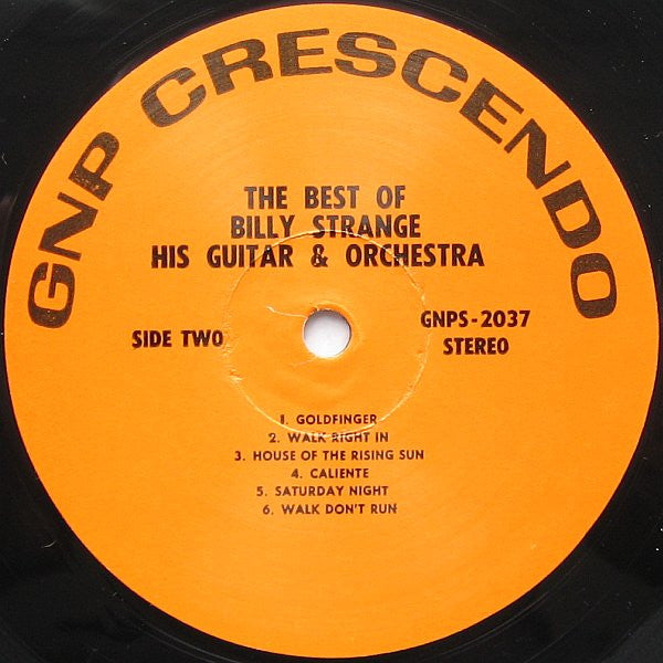 The Best Of Billy Strange His Guitar & Orchestra - secondary