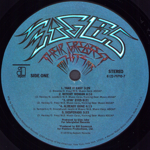 Their Greatest Hits 1971-1975 - secondary