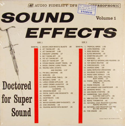 Sound Effects Volume 1 - secondary