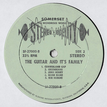 Various - The Guitar And It's Family Around The World