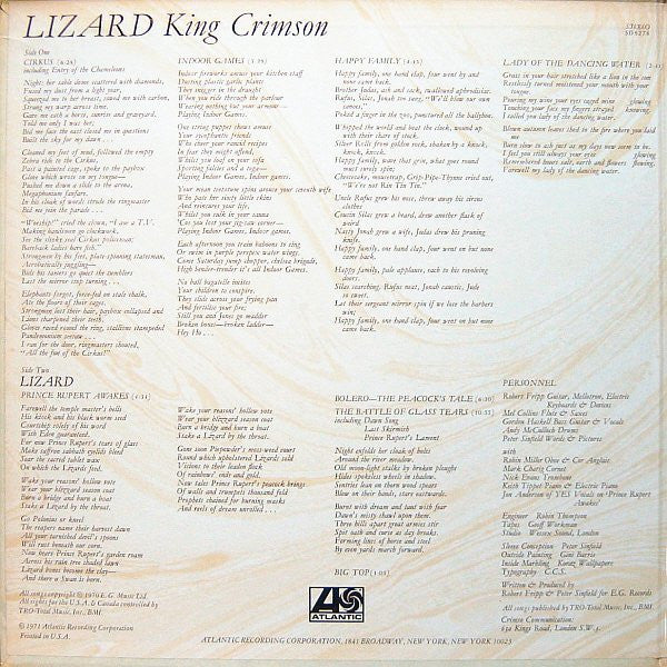 Lizard - secondary
