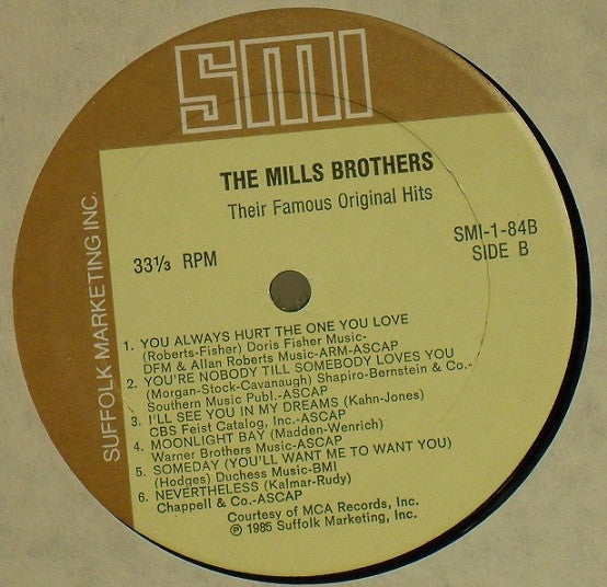 The Mills Brothers - The Mills Brothers - Their Famous Original Hits