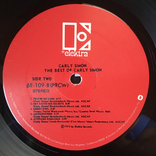 The Best Of Carly Simon - secondary